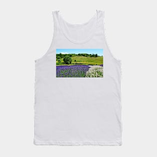 Hilly Lavender Countryside Tank Top